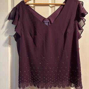 Xl beaded blouse